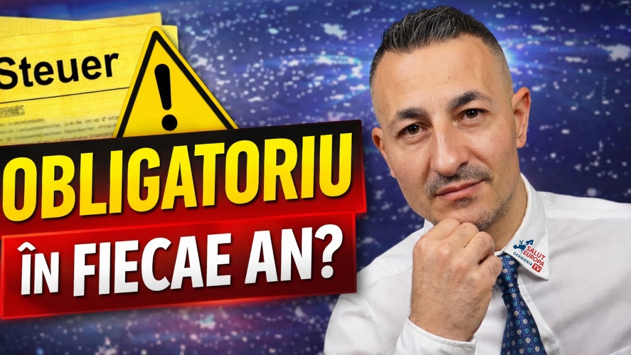 Esti OBLIGAT sa depui Steuererkärung in fiecare an la Finanzamt? Cine este OBLIGAT si cine nu