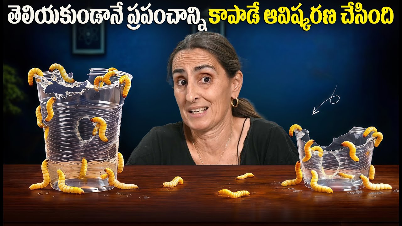 తెలియకుండానే ప్రపంచాన్ని కాపాడే ఆవిష్కరణ చేసింది |Tiny Organisms that Eat Plastic Can Save Humanity