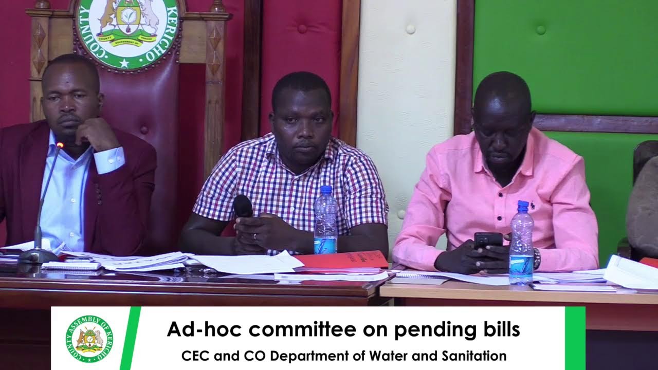 Ad- Hoc Committee on Pending Bills