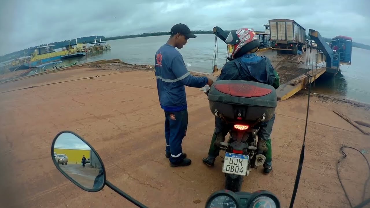 ATRAVESSAMOS O RIO XINGÚ EM ALTAMIRA PARÁ. 