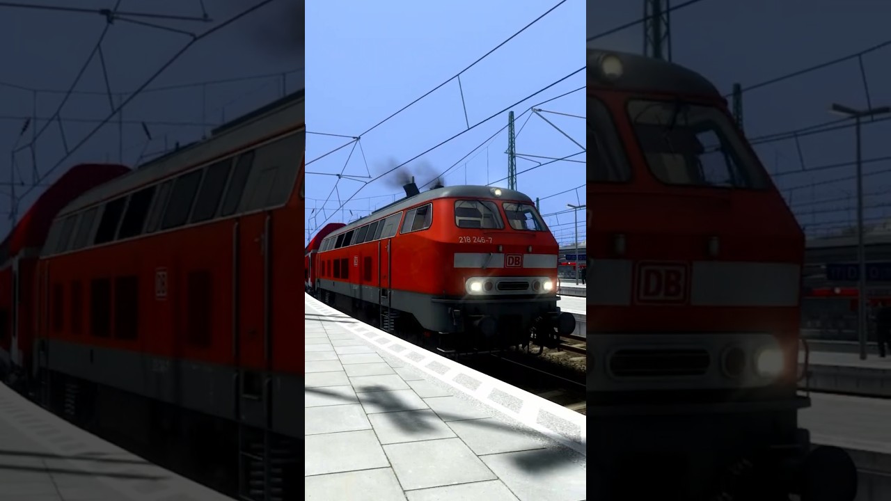 Br 218 engine sound | Train Simulator Classic po polsku | symulator kolejowy
