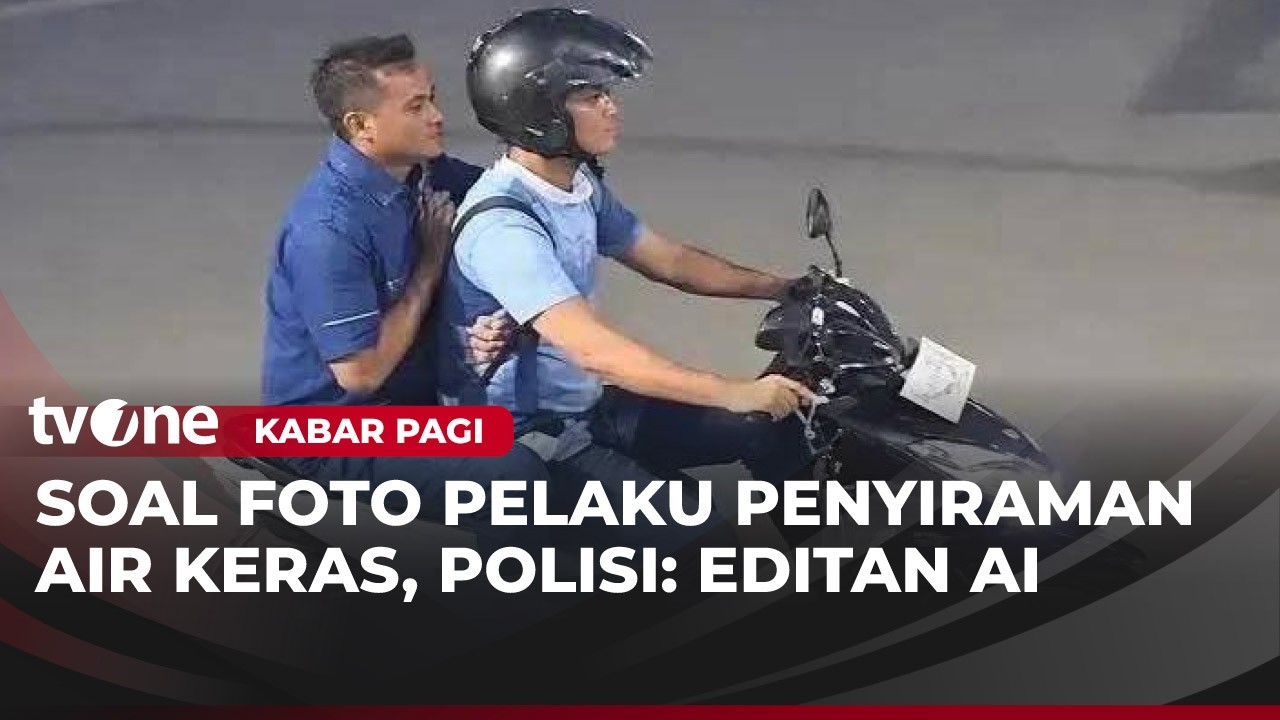 Foto Dua Terduga Pelaku Penyiraman Andrie Yunus Beredar di Medsos Hasil AI | Kabar Pagi