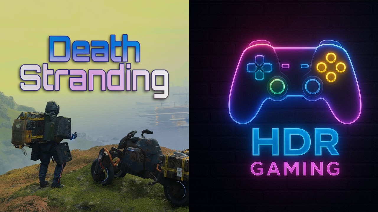Death Stranding HDR 1500 nits