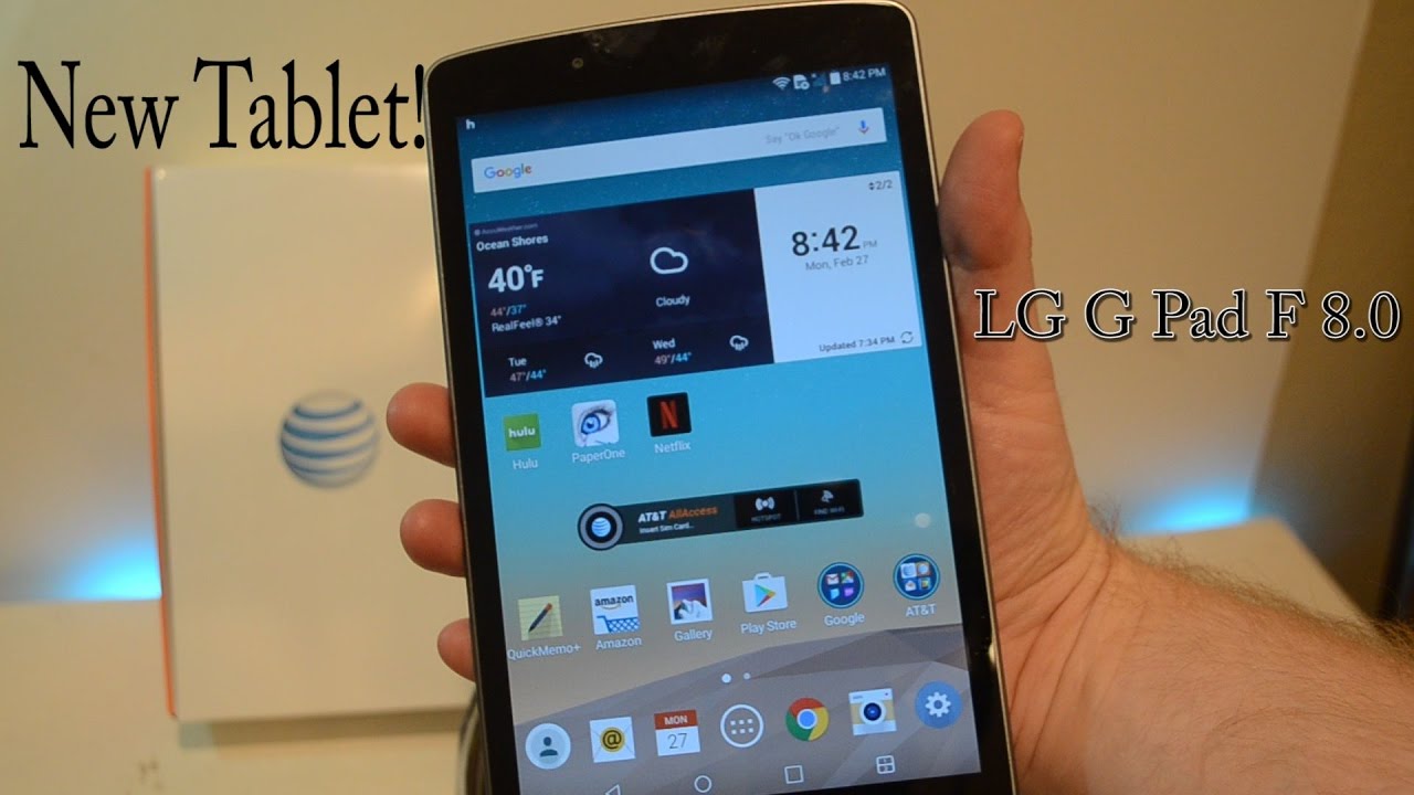 LG G Pad F 8 0 Overview & Specs