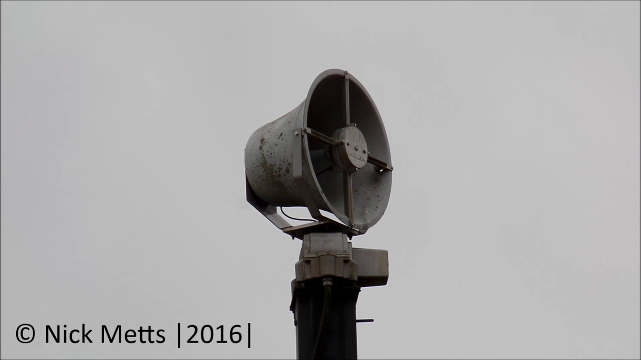 Whelen Hornet |Hi-Lo| - Paoli, IN (Orange Co. Siren Test) 12/23/16