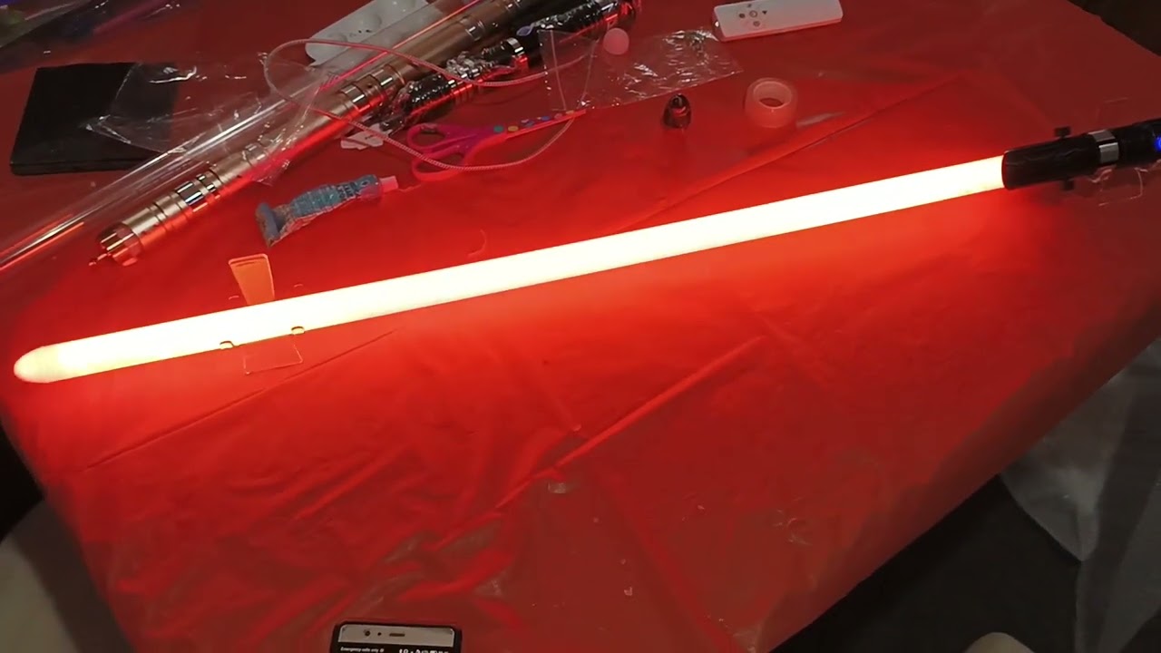 My SN Pixel V4 Sauron Lightsaber Font