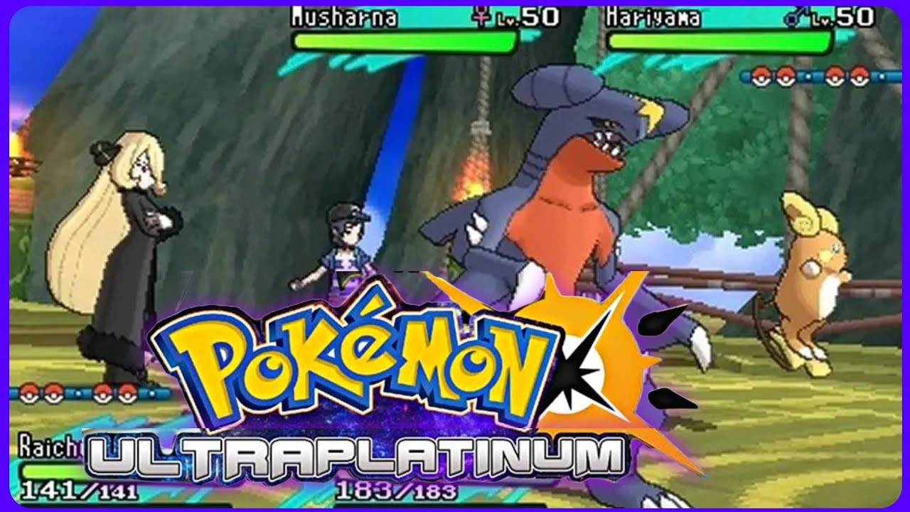 Pokemon Ultra Platinum Hack Rom 3DS Con Mega Pokemon, M&uacute;sica y Pokedex De Sinnoh, Dificultad Elevada