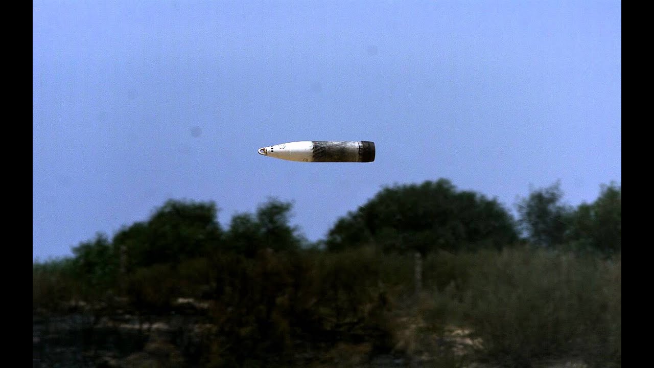 Trajectory Tracker - 155mm round