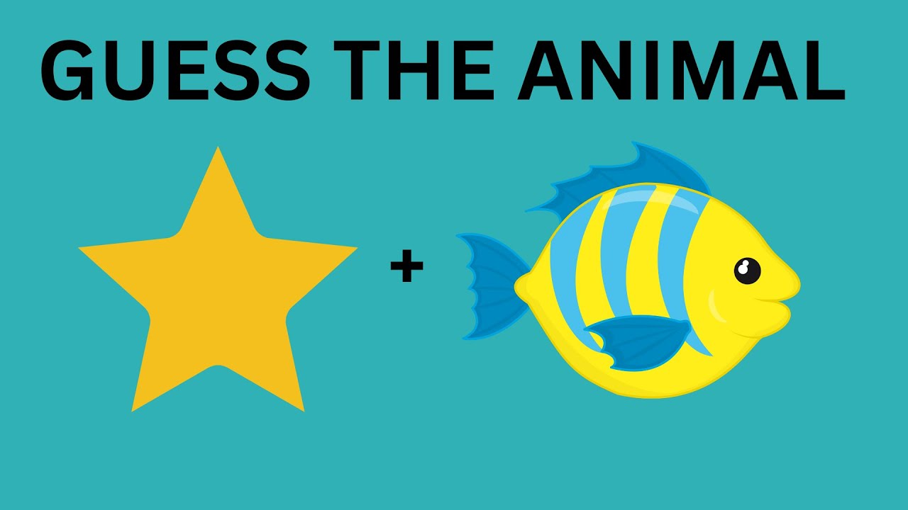 Guess the animal by emoji  | Guess the animal name  | guess quiz