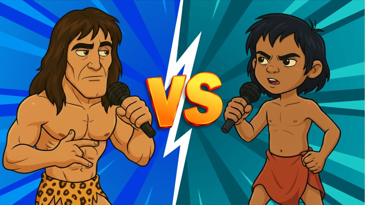 TARZAN VS MOWGLI