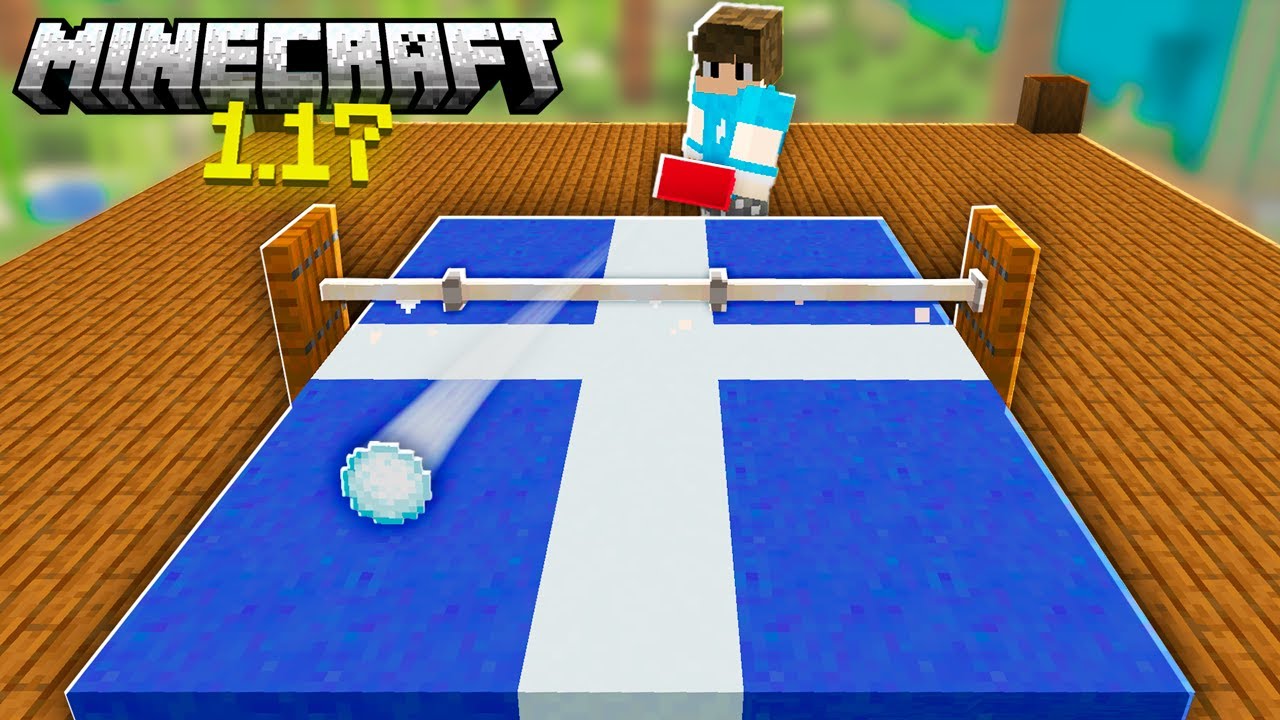 JOGANDO PING PONG NO MINECRAFT 1.17 #75 CREATIVESQUAD