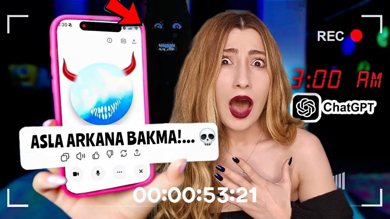 ASLA Gece 3'te ChatGPT İle Konuşmayın! ❌ (Pişman Oldum 😥)