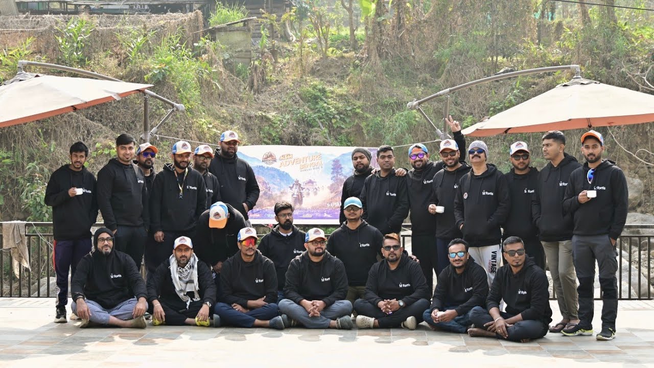 KTM Power on the Bijanbari-Dhotrey Hairpins! Bamboo resort. KTM ADV Annual ride. Day 3&4