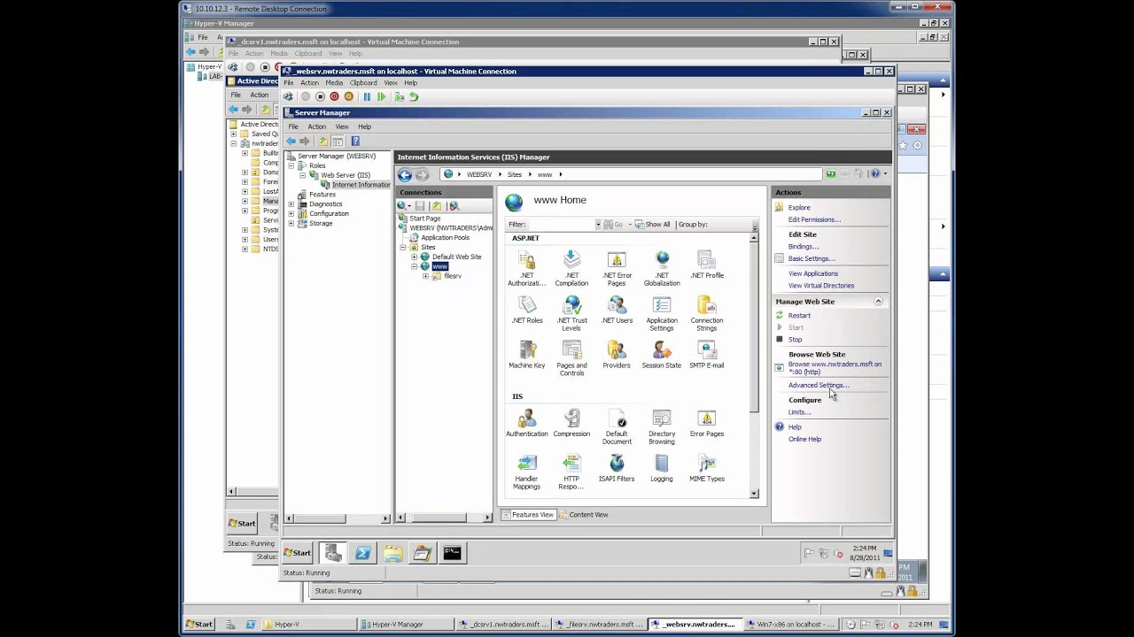 Managed Service Accounts in IIS