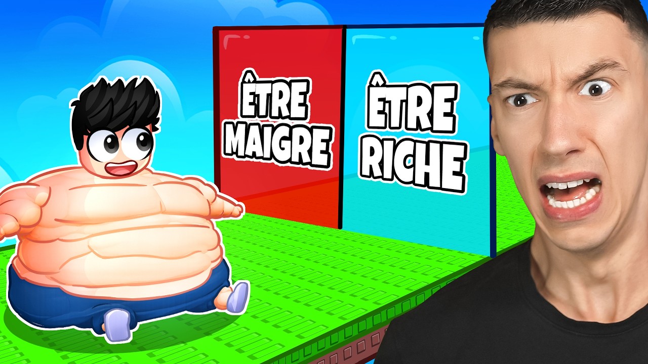 LE JEU DU "TU PRÉFÈRES" MAIS ÇA SE RÉALISE POUR DE VRAI DANS ROBLOX
