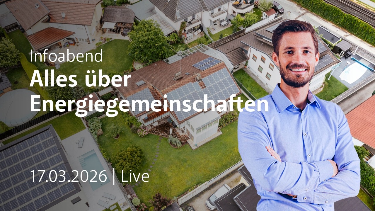Alles über Energiegemeinschaften– Kostenloser Online-Infoabend