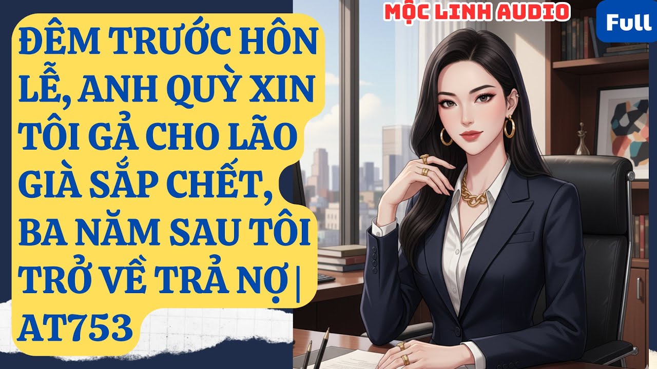 ĐÊM TRƯỚC HÔN LỄ, ANH QUỲ XIN TÔI GẢ CHO LÃO GIÀ SẮP CHẾT, BA NĂM SAU TÔI TRỞ VỀ TRẢ NỢ | AT753