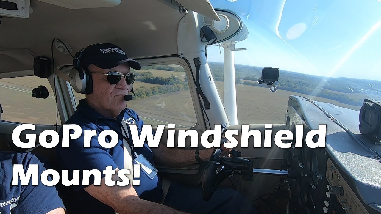 MyPilotPro Aviation Suction Cup Camera Mounts for Aircraft Windshields