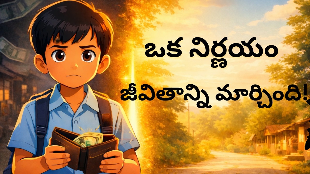 ఒక చిన్న నిర్ణయం… జీవితాన్ని మార్చింది | Telugu Moral Story