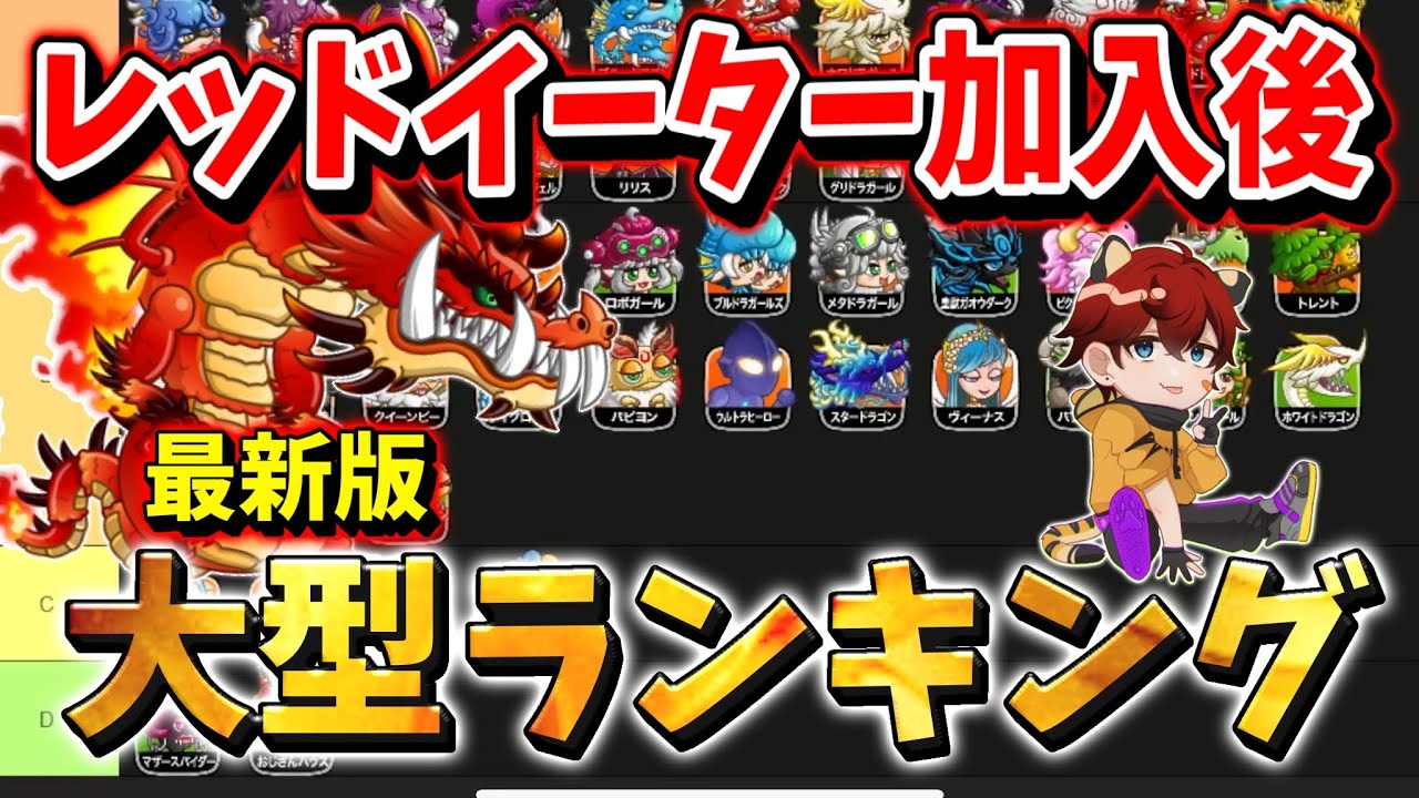【レッドイーター追加】最新版大型ランキング2026/3/05【城とドラゴン|タイガ】