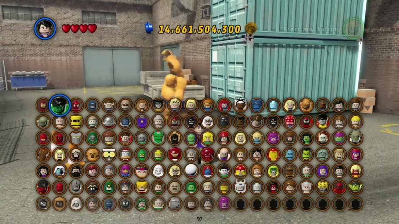All Lego marvel superhero’s characters