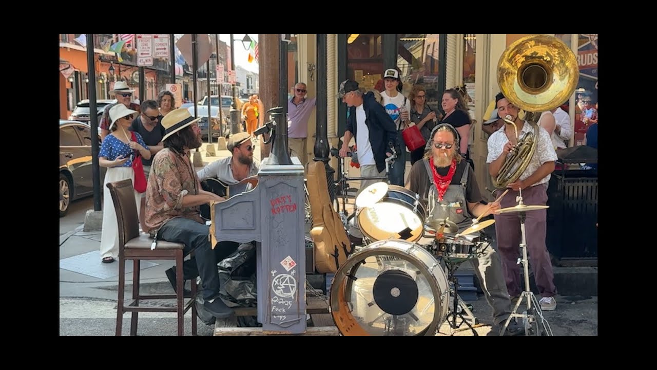 The Dirty Rotten Vipers, Viper Mad, Royal Street New Orleans during the French Quarter Festival 2025