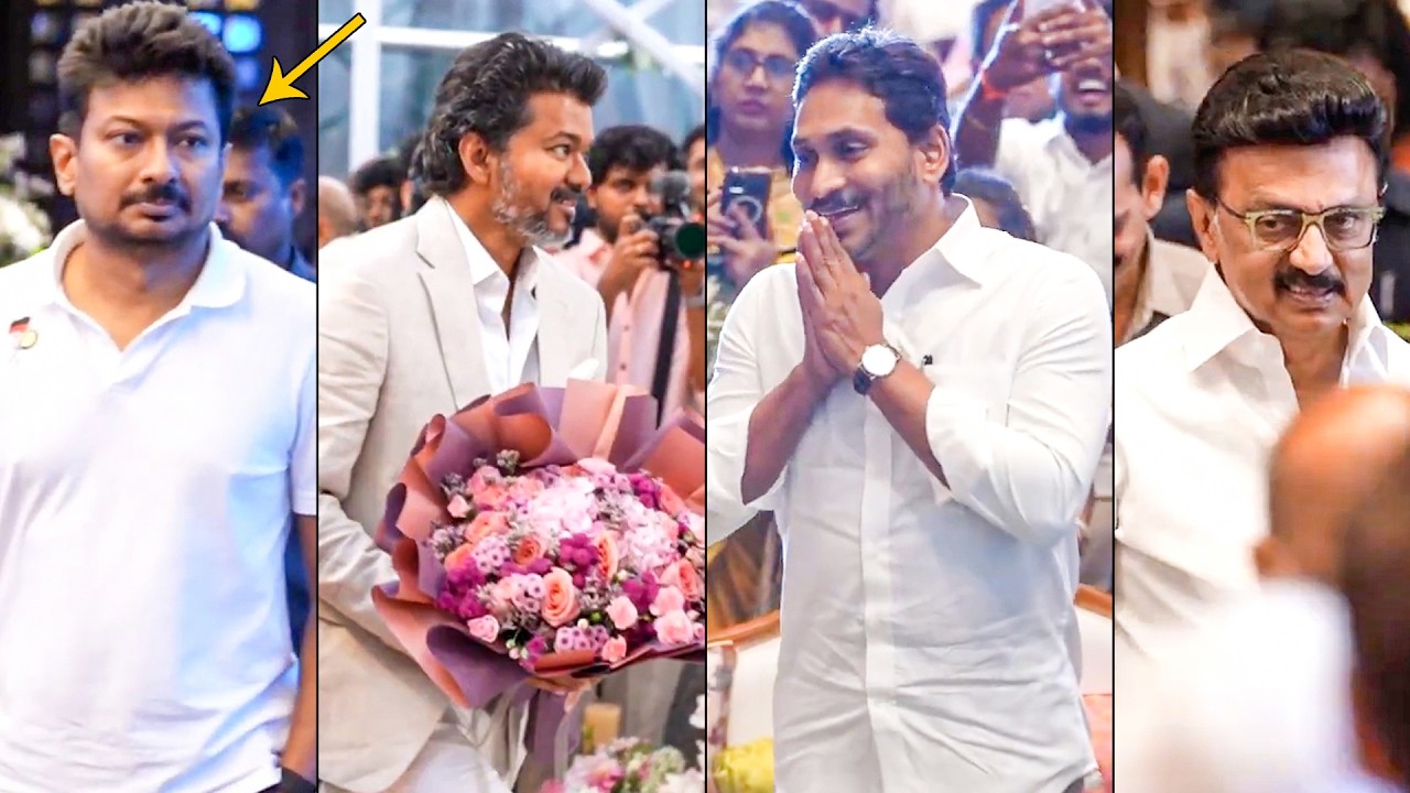 YS Jagan, Vijay Thalapathy And M K Stalin Latest Visuals | Udhayanidhi Stalin | BTV Daily