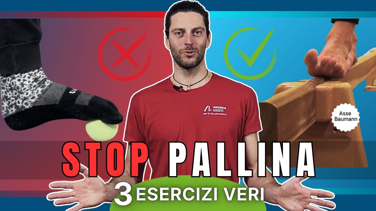 STOP PALLINA: 3 esercizi per rinforzare davvero il piede