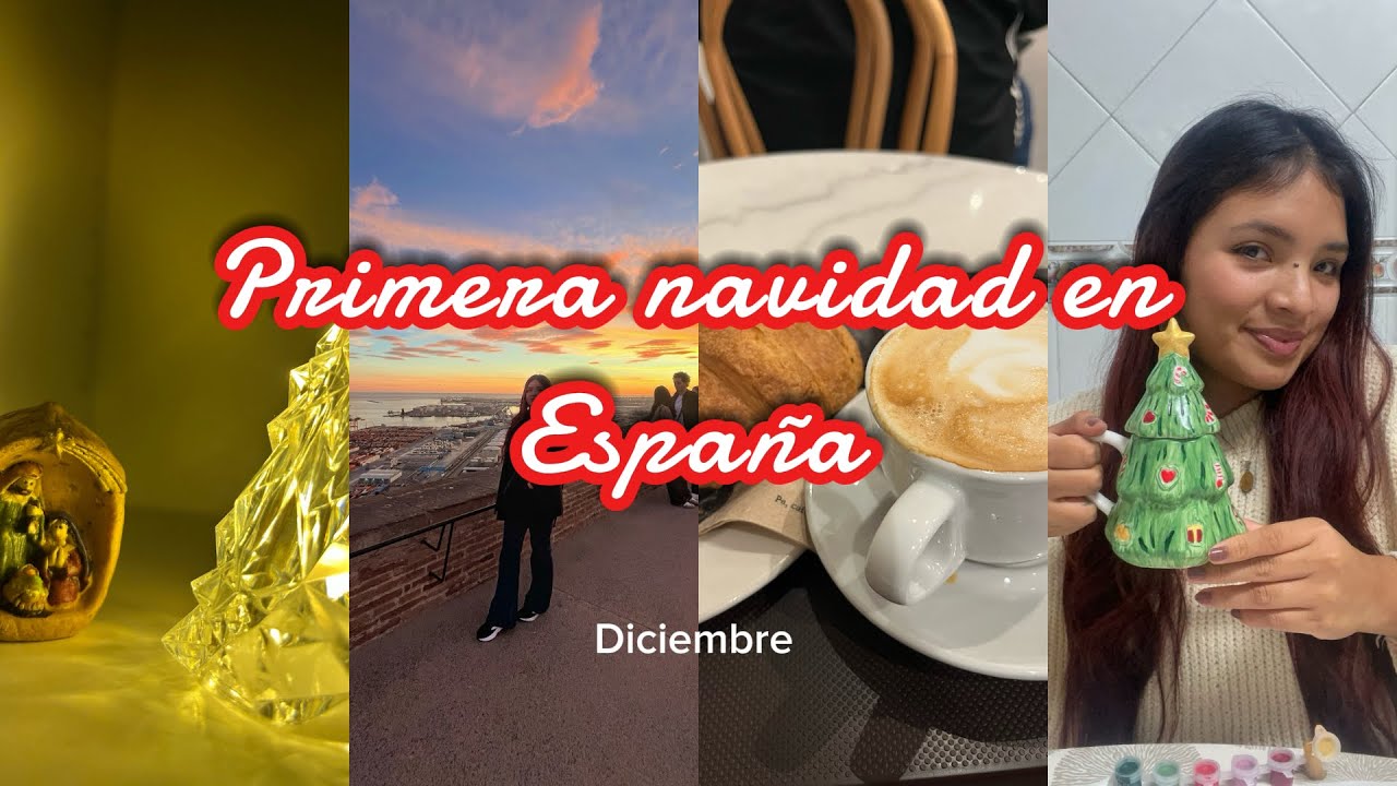 Mi vida en España 🇪🇸 | Citas médicas, ferias navideñas, Castillo de Montjuic