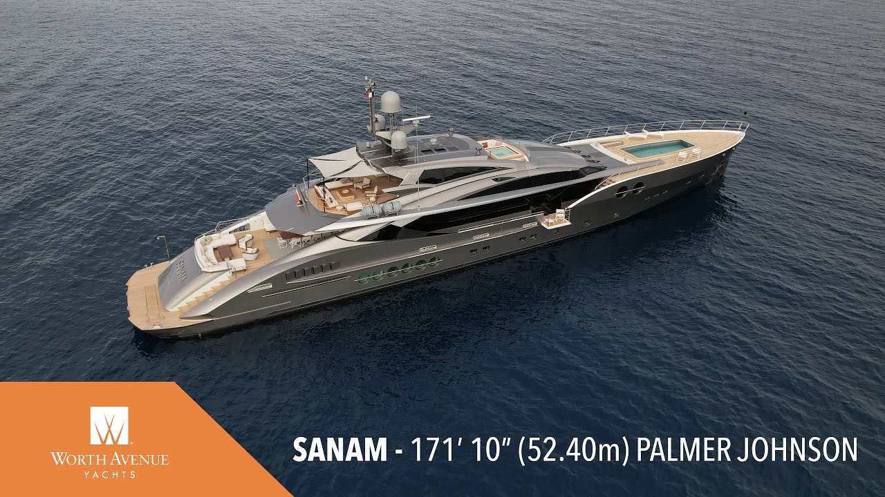 SANAM 171&prime; 10&Prime; (52.40m) Palmer Johnson 2016/2024 Available for Sale