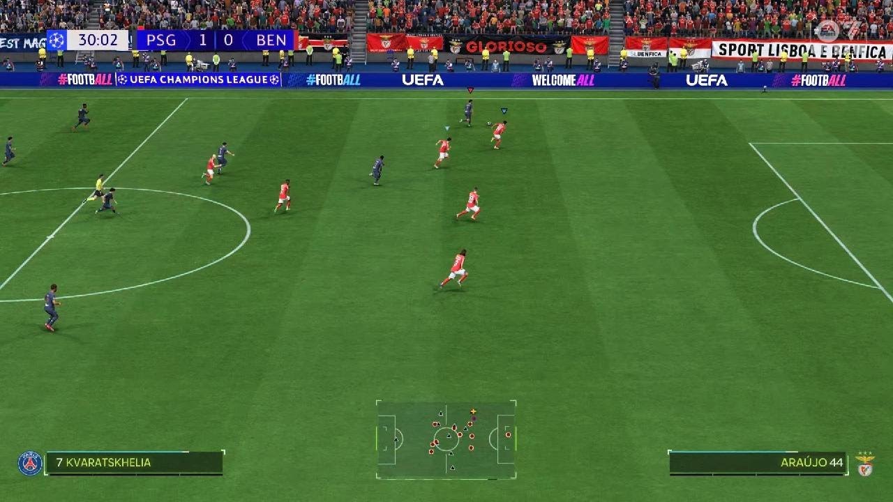 Semifinal PSG vs Benfica