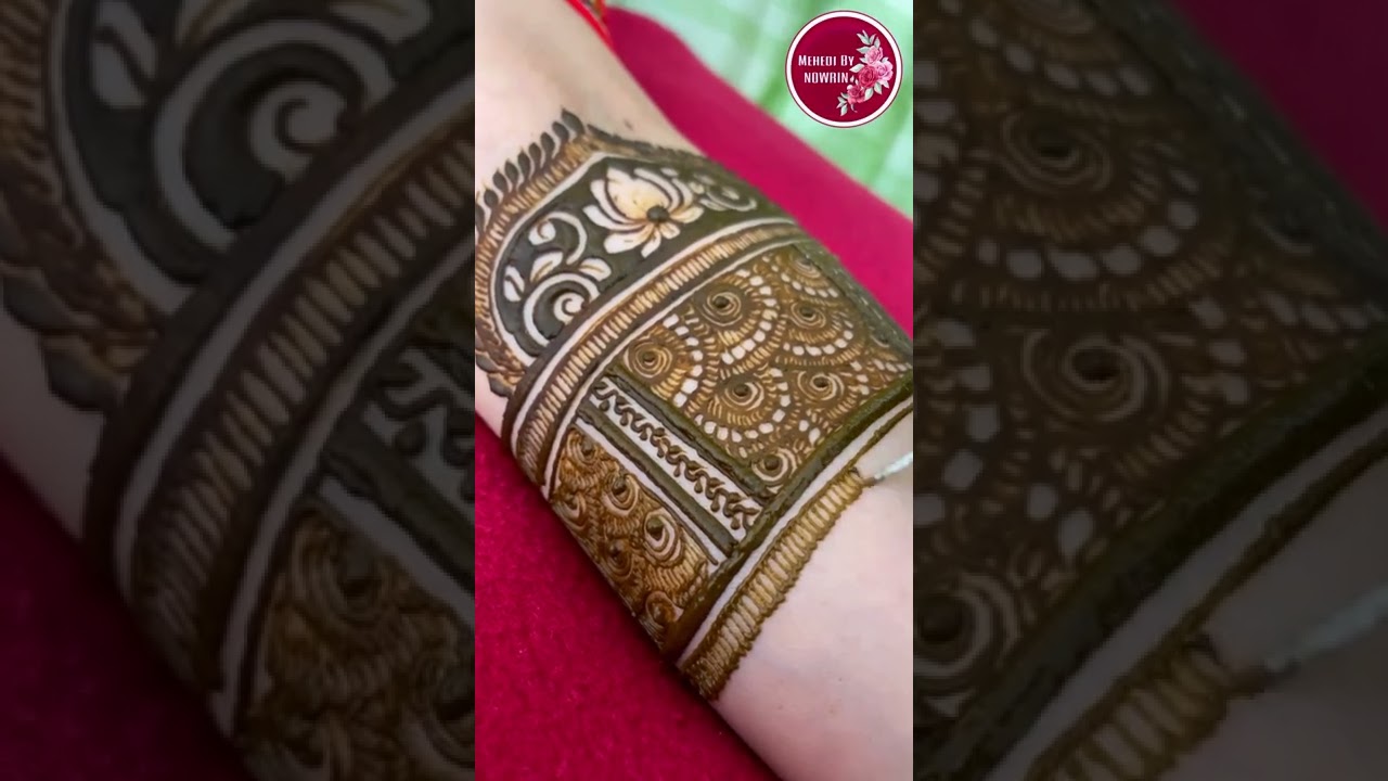 Bridal Henna Tutorial | Mehedi By Nowrin