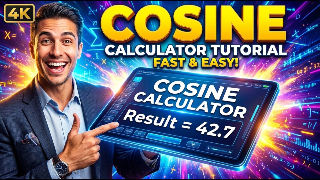 Cosine Calculator &mdash; How to Use It | Engineering Tool