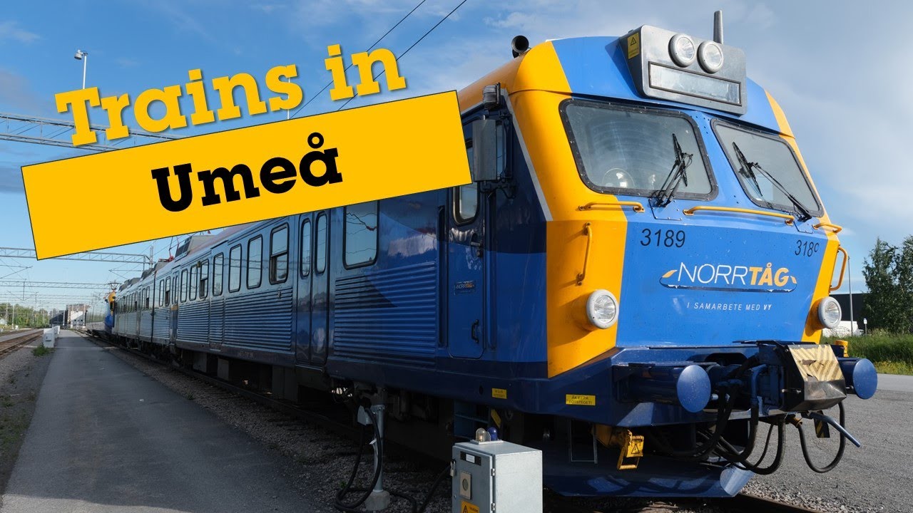 Tåg i Sverige del 45 - Umeå