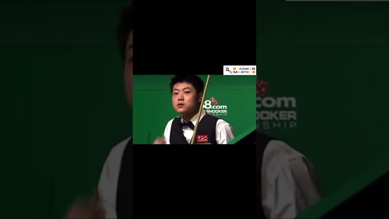 Funny Moment of LIANG WENBO || Liang Wenbo Fluked But Did Not See That || SNOOKER MASTERS