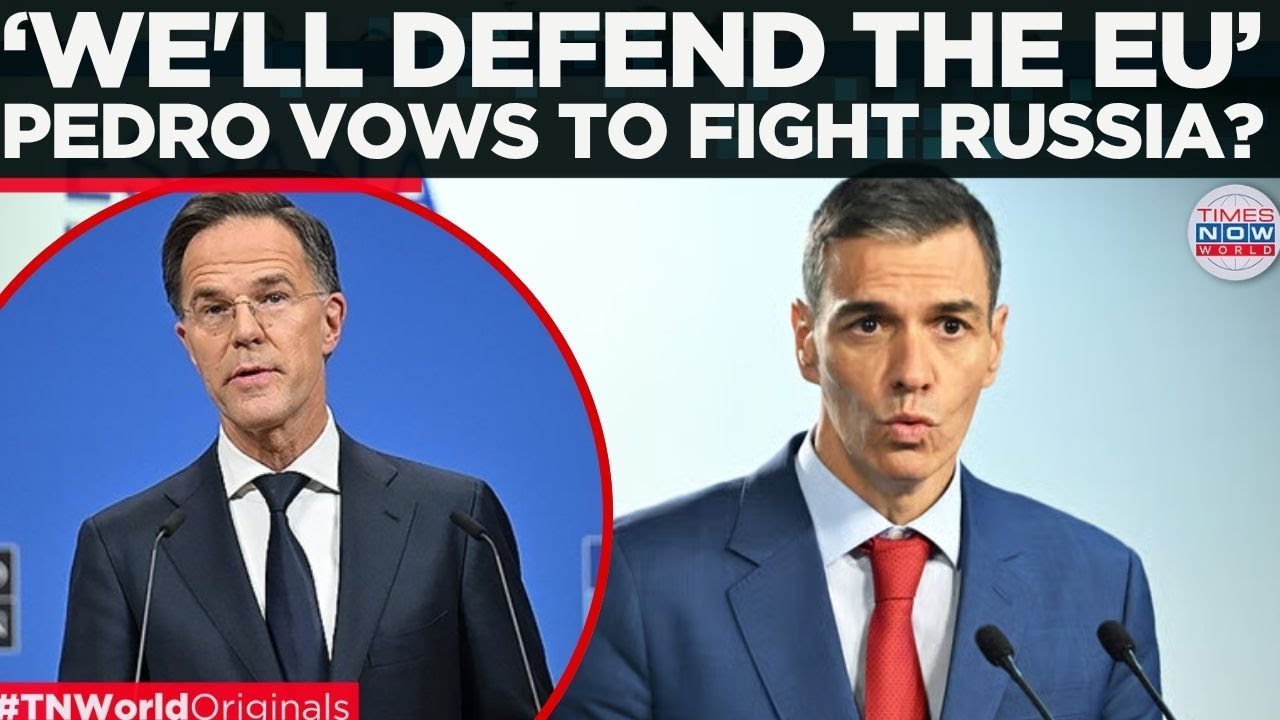 RUTTE QUESTIONS SPAIN'S NATO SPENDING, PM Pedro Says We Committed For Ukraine But...' | World News