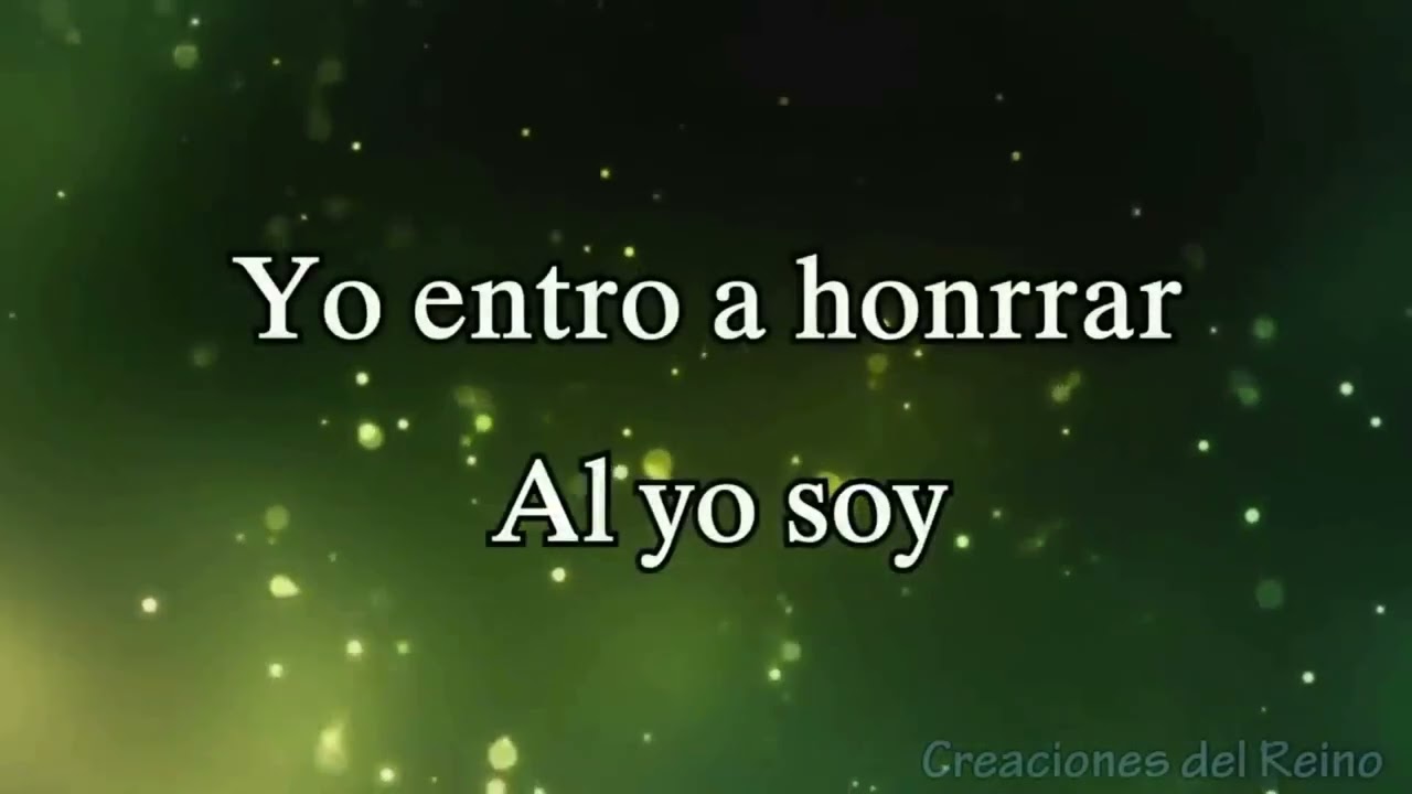 yo entro al lugar mas santo (Karaoke)