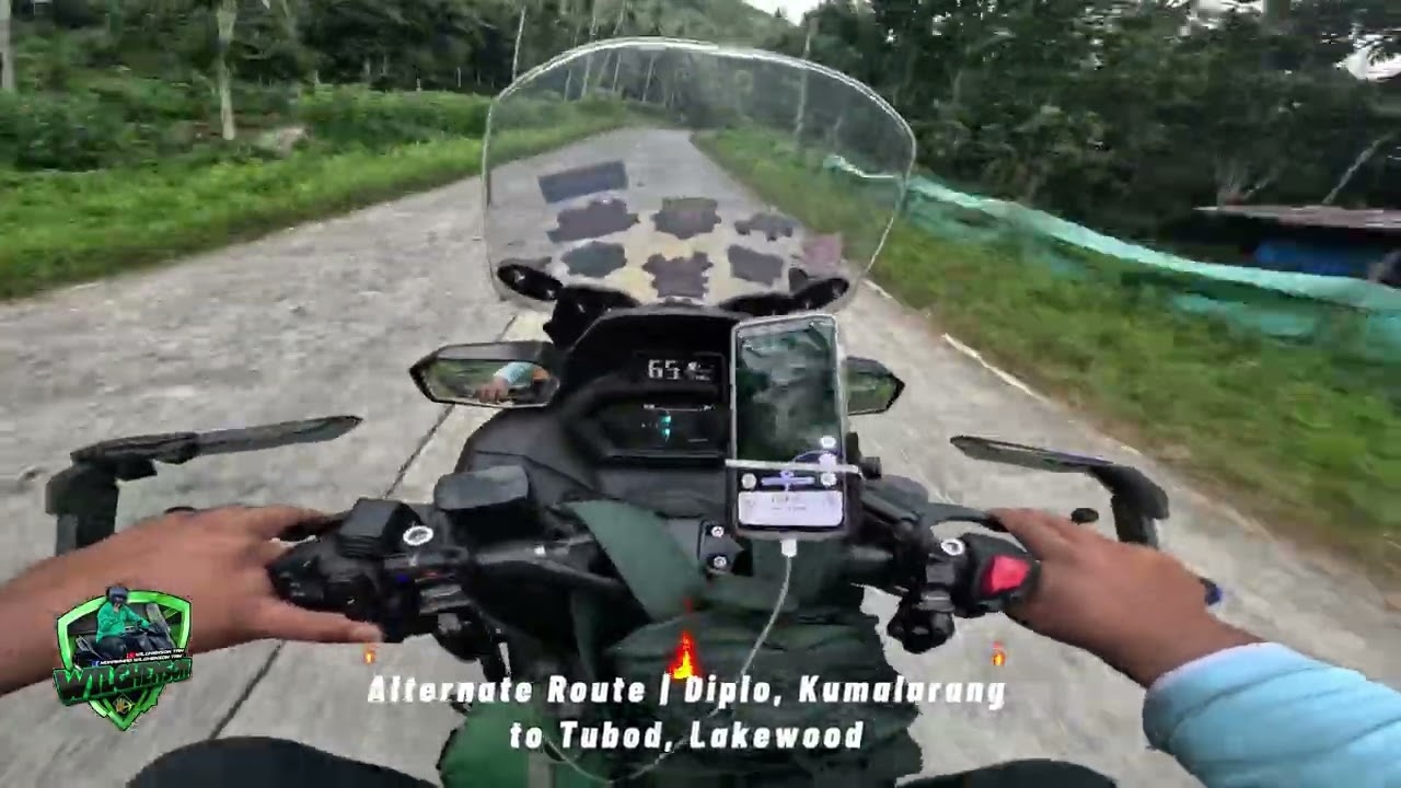 Gatub Lakewood Landslide | alternate route via Diplo, Kumalarang and Tubod, Lakewood