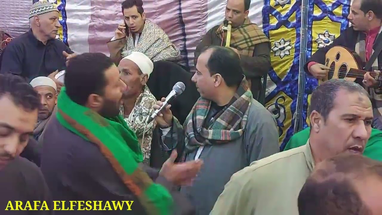 الشيخ  احمد عكاشه ال  البيت أسيادنا واحبابنا