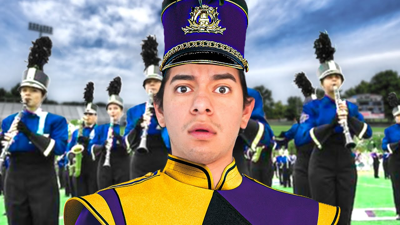 School Marching Band...
