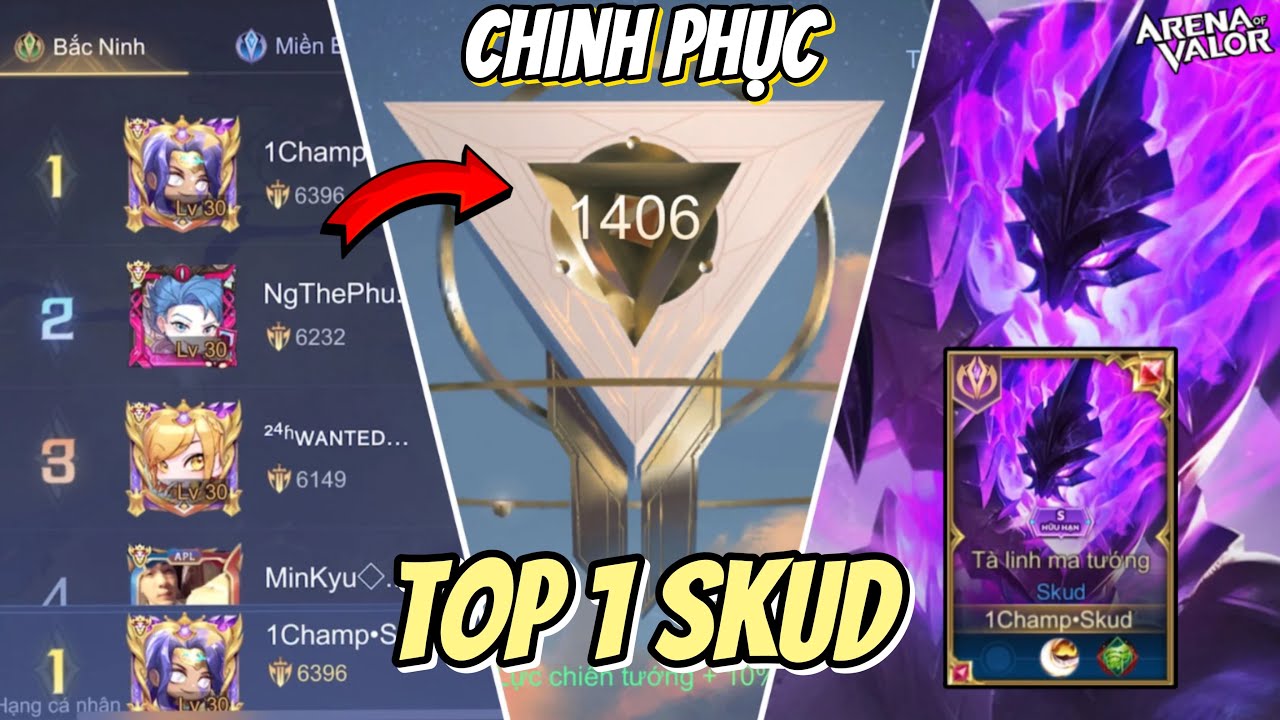 TOP SKUD MỘT ĐÊM ĐẤU ĐỈNH CAO CHINH PHỤC TOP 1 SKUD TỈNH NHẸ NHÀNG