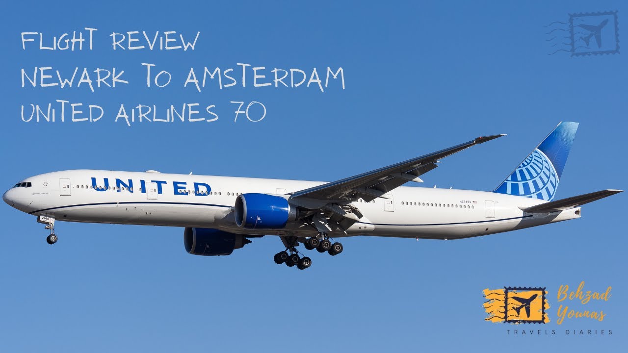 United Airlines UA70 Review | Newark to Amsterdam | EWR → AMS