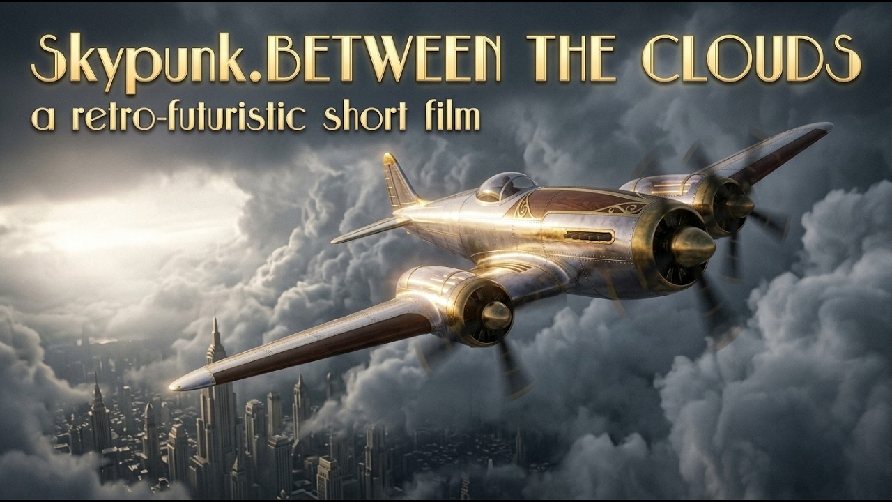 BETWEEN THE CLOUDS.Ai short film veo3,Suno