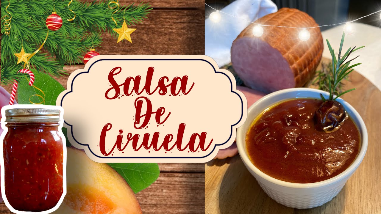 Cómo preparar salsa de ciruela