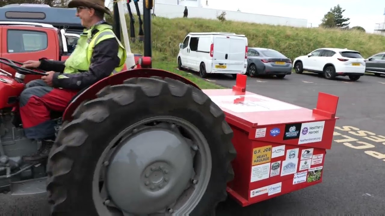 roadrage cowboy arrives in Cromarty