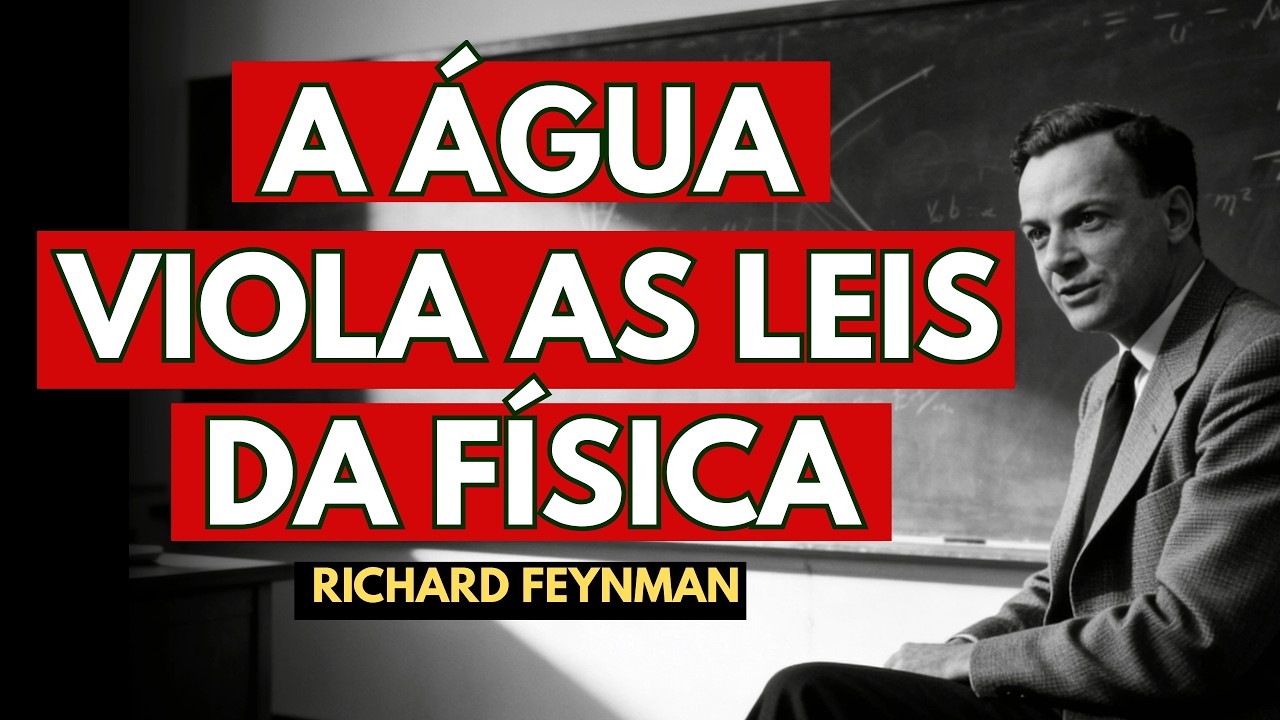 Por Que a ÁGUA É a Substância Mais ESTRANHA do Universo? A Resposta Perturbadora de Feynman