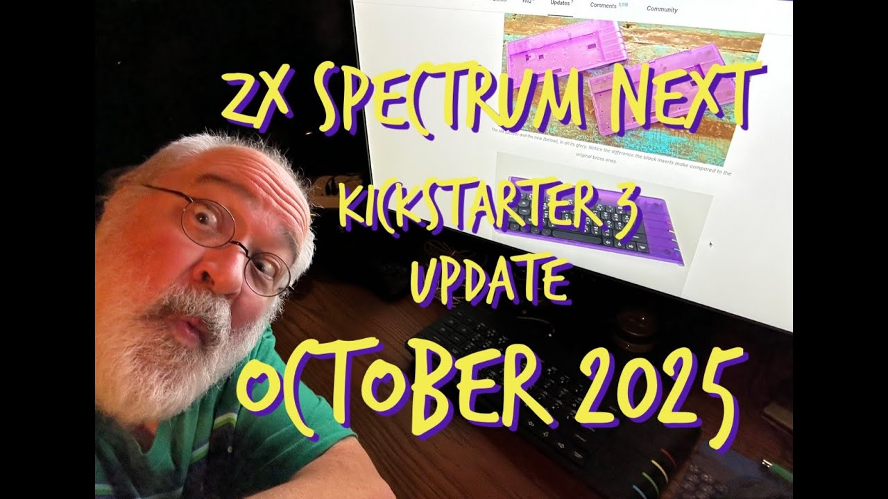Sinclair ZX Spectrum Next Kickstarter #3 Update - October 2025 - Pico-8 - 8bit Modern Retro Computer