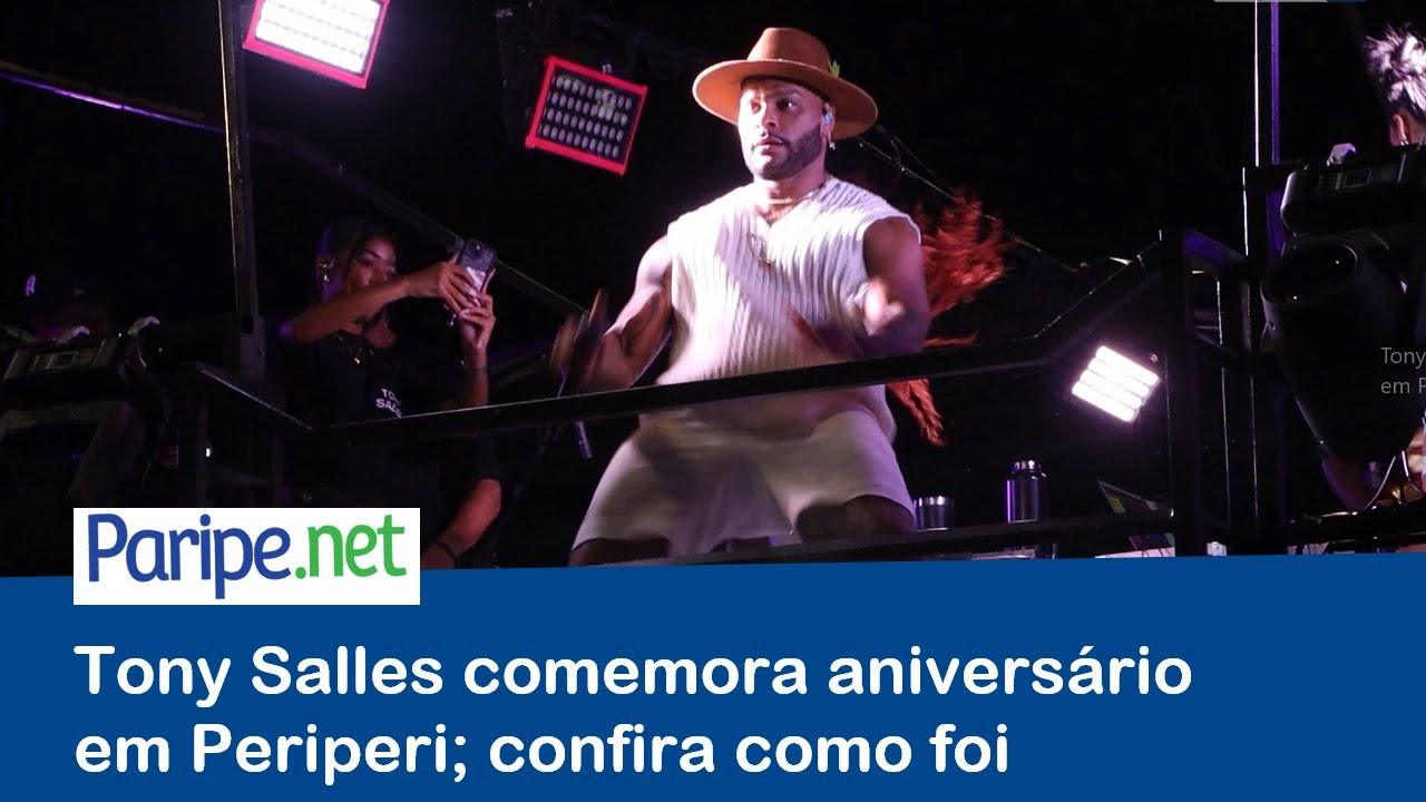 Tony Salles comemora aniversário em Periperi; confira como foi