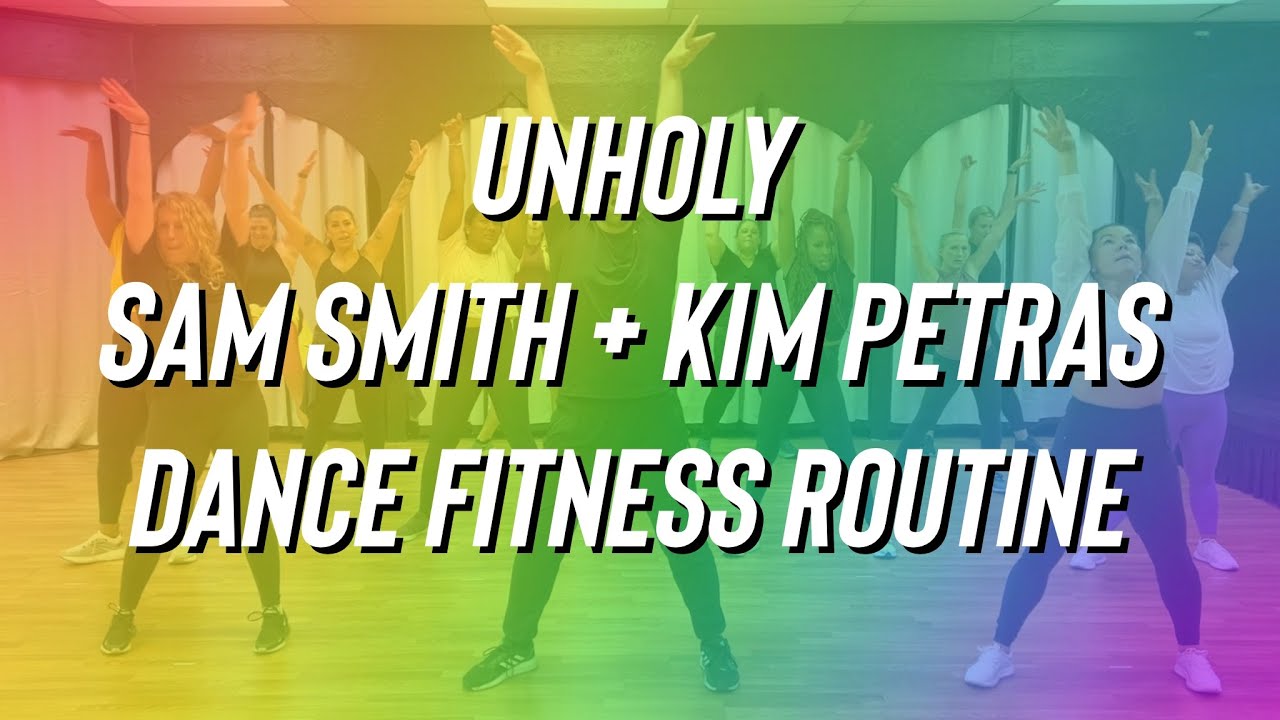 Unholy (with tutorial) - Sam Smith + Kim Petras - Dance Fitness - Turn Up - Zumba  - Easy TikTok
