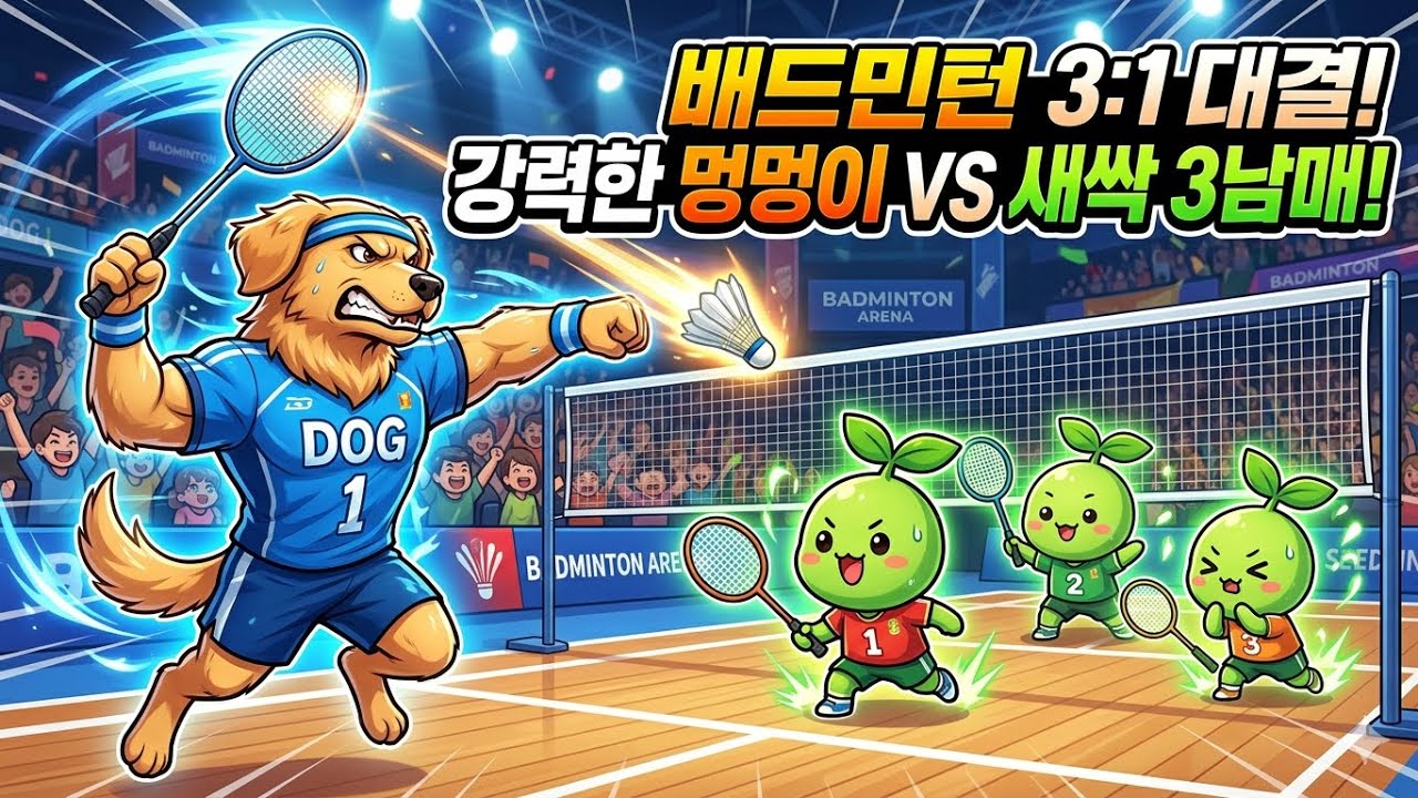 새싹즈 도전기 3:1 승부